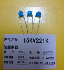 condensatore originale di sicurezza del condensatore ceramico professionale factory101K 12KV 100pF Y5T del disco per il condensatore