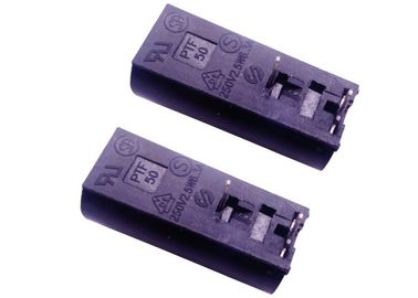 Supporto orizzontale tubolare termoplastico del supporto della valvola a cartuccia del circuito stampato 5x20mm