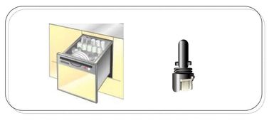 Sensore di temperatura di rilevazione e di controllo NTC di temperatura dell'acqua per la lavastoviglie