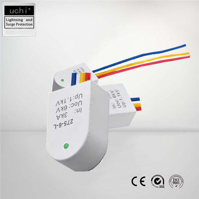 Dispositivo di protezione termoplastico dell'impulso di Uchi LED, 230V classe 3 SPD