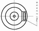 37 mm OD Standard Gearbox BLDC Motore di trasmissione planetario 8 poli