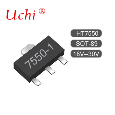 SOT89-3 HT7550-1 100mA bassa potenza LDO 24V in apparecchiature alimentate a batteria