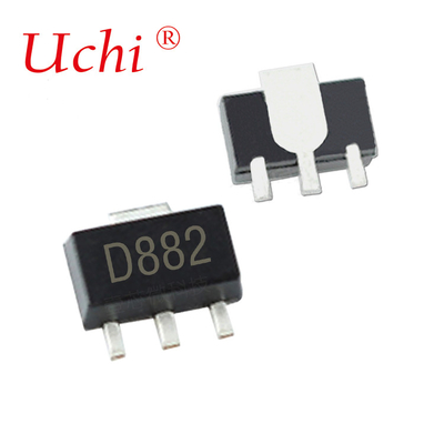 SOT-89 D882 NPN Transistor elettronici di plastica