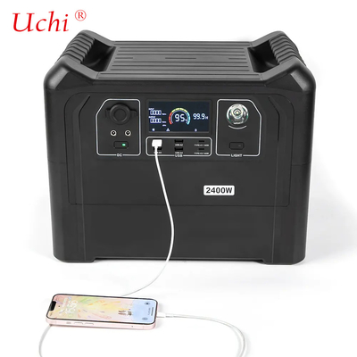 2400W 4800W Centrale elettrica esterna portatile 2560WH
