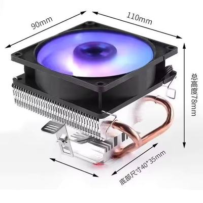 Vendita in ribasso 12v Dc Fan Cooler Mini Aluminum Heatsink CPU Cooler