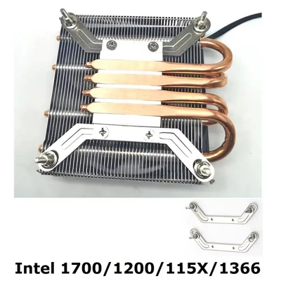 Custom ODM Super Thin Cpu Cooler 36mm Spessore Altezza AMD AM4 AM3 FM2 1200 115X 1700 1366 Heatsink Fan 1U Server Radiator