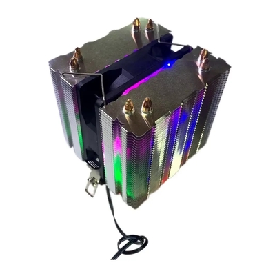 ARGB 8 Calore del tubo di ventilatore di alluminio Calore del lavandino raffreddatore CPU