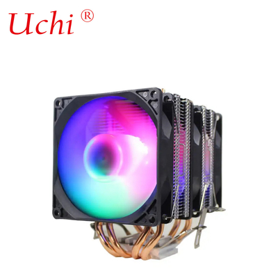 ARGB 8 Calore del tubo di ventilatore di alluminio Calore del lavandino raffreddatore CPU