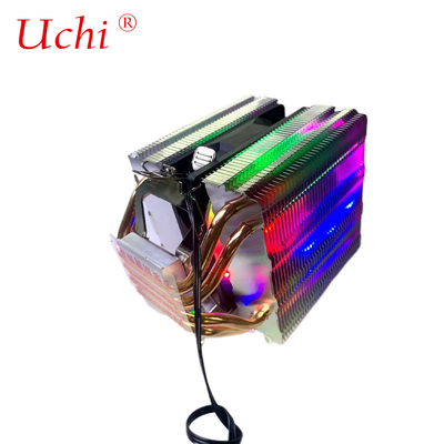 ARGB 8 Calore del tubo di ventilatore di alluminio Calore del lavandino raffreddatore CPU