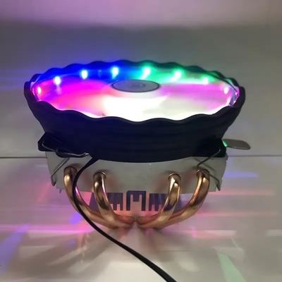 Funzione generale Computer Cpu Cooler RGB Air Cooler Ventilatore Dispositivo di calore