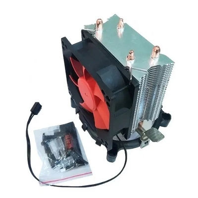 raffreddamento Cpu laterale verticale raffreddatore 92mm Ventilatore 2 tubo di calore di rame tubo per PC Computer presa universale AMD Intel processore IC