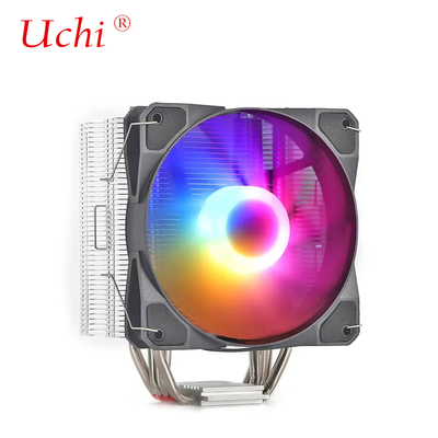 Gamer 6 Radiatore di tubo di calore RGB CPU Cooler Fan For 115X1366 2011