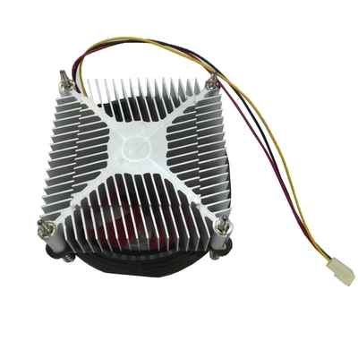 Cpu Cooler PC Intel Processor Socket Lga775 115 Funzione di ventilatore di dissipatore di calore in alluminio 3-Pin 4-Pin Pwm