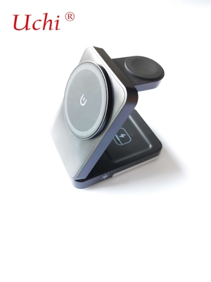Private Mold G12 Pieghevole Multifunzionale Carica rapida Tre in Uno Caricabatterie Wireless Per Smartphone Orologi Auricolari