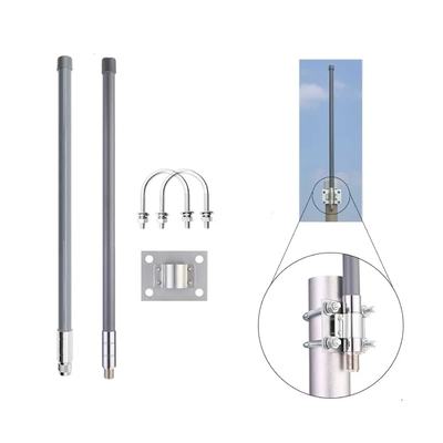 FRP ISM Antenna in fibra di vetro N Maschio 5.8db 860Mhz-930Mhz Antenna di comunicazione ad alto guadagno a lungo raggio