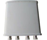 Esterno 4 porte pannello doppio polarizzato Antenna 698-960/1710-2700/3300-4000MHz Stazione base Antenna GSM 2G 2G 4G 5G attrezzature RF