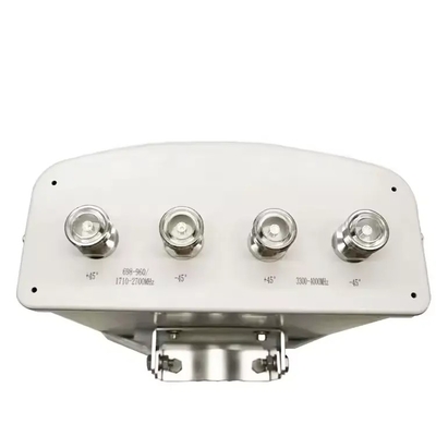 Esterno 4 porte pannello doppio polarizzato Antenna 698-960/1710-2700/3300-4000MHz Stazione base Antenna GSM 2G 2G 4G 5G attrezzature RF