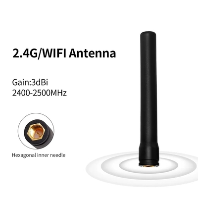 Connettore maschile SMA rettangolare 433mhz Ricevitore 433mhz Antenna di gomma Lora esterna