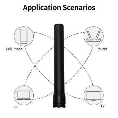 Connettore maschile SMA rettangolare 433mhz Ricevitore 433mhz Antenna di gomma Lora esterna