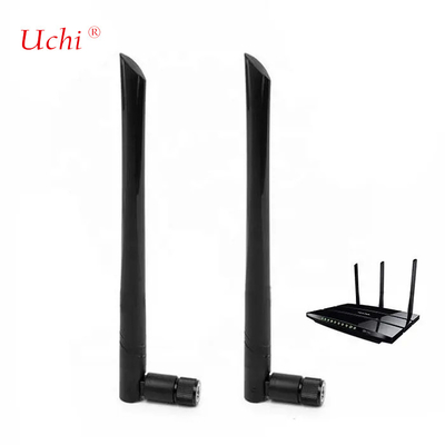 Router esterno ad alto guadagno wireless flessibile 2.4G 5.8G Wi-Fi in gomma a lungo raggio a doppia banda 2.4g Router antenna