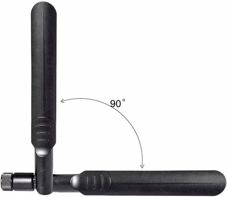 2.4G 5.8G 5dBi Wi-Fi Antenna per Android con connettore maschile RP-SMA Antenna a doppia banda
