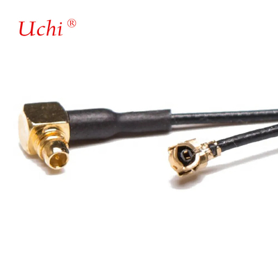 Cable ad angolo destro MMCX maschio a MHF1 UFL