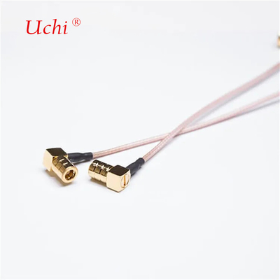 90 gradi SMB Maschio ad angolo maschio innesco femminile con cavo coassiale RG316 50 ohm