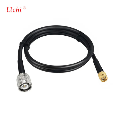 RG58 SMA Maschio a TNC Maschio a bassa perdita 50 Ohm RF Cable Coaxial Adapter TNC a SMA Cable di estensione per dispositivi LAN wireless
