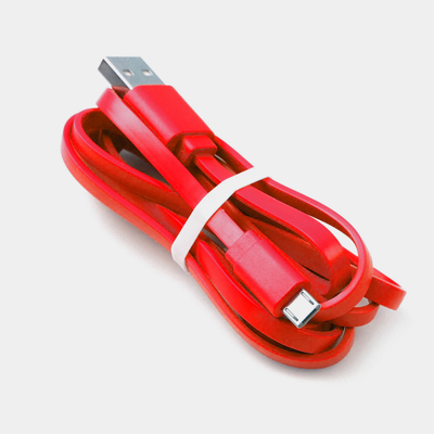 USB 3A Tipo C Cable Charger PVC Flat Noddle Shape Tipo di ricarica rapida Per telefono cellulare Cable di ricarica