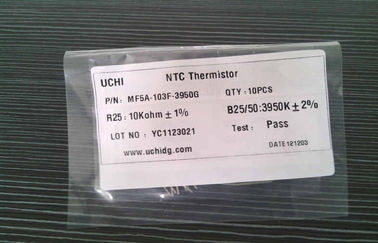 L'epossiresina al piombo radiale ha ricoperto il termistore di 10K NTC per la temperatura di misurazione