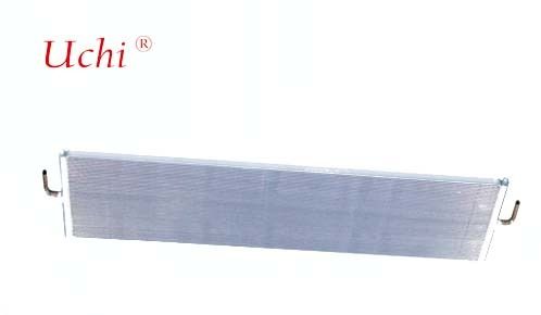 Scambiatore di calore a piastra posteriore a microcanali con alette in alluminio per il risparmio energetico