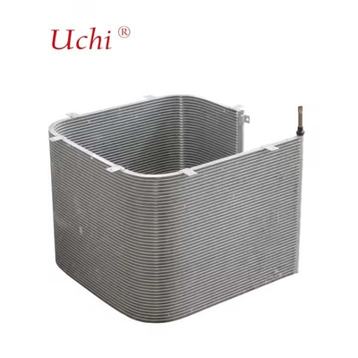 Risparmio energetico Serpentine Fin trasversale microcanale scambiatore di calore microcanale condensatore