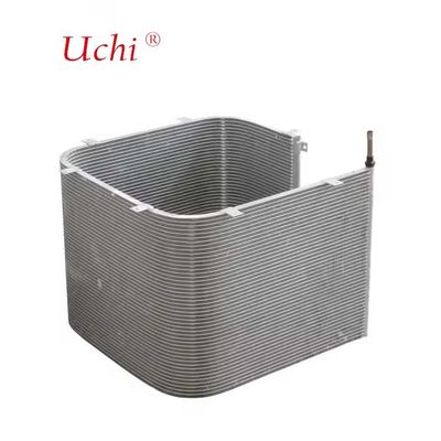 Risparmio energetico Serpentine Fin trasversale microcanale scambiatore di calore microcanale condensatore