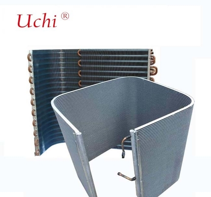 Risparmio energetico Serpentine Fin trasversale microcanale scambiatore di calore microcanale condensatore