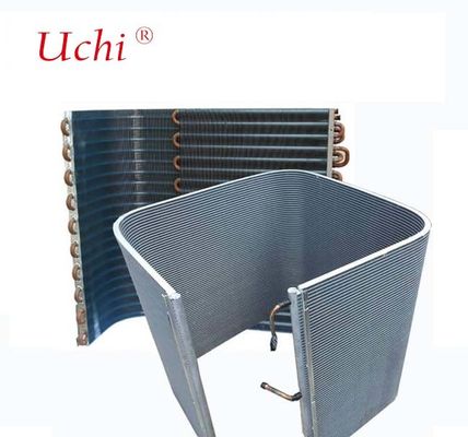 Risparmio energetico Serpentine Fin trasversale microcanale scambiatore di calore microcanale condensatore