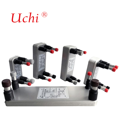 Scambiatore di calore a microcanali a piastre brasate in alluminio