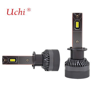 Mini tubo a doppio rame luce a LED ad alta potenza proiettore H1 lampadina a fascio alto e basso