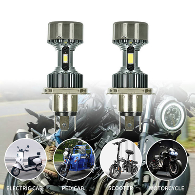 3300 LM M9 Lampada a LED per motocicli con ventola di raffreddamento 9-18V