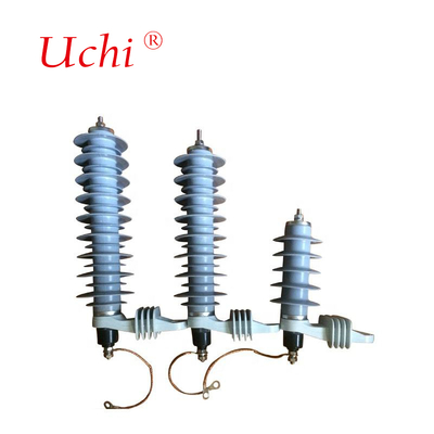 5kA e 10kA 3-36kV arrester di pressione in gomma di silicone per una risposta rapida