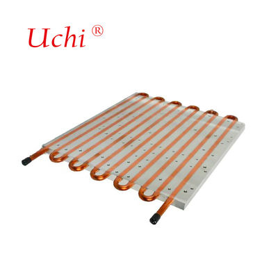 Raffreddamento a piastra fredda per piastra industriale in alluminio raffreddata ad acqua da 7 mm