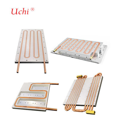 Cold Plate Liquid Cooling Circular Water-Cooled Radiator Aluminum Liquid Cooling Plate Refrigeration Chiller