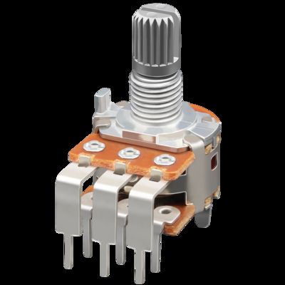 Potenziometro rotativo ad albero metallico RD16, potenziometro RV16, potenziometri di precisione CTR