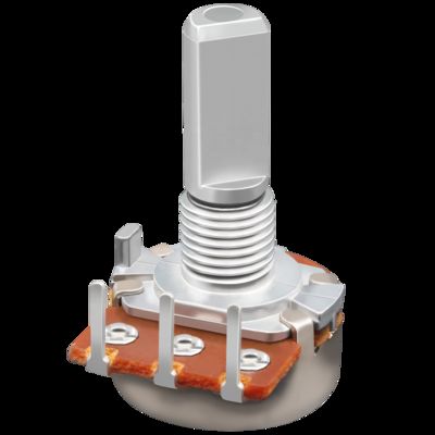 Potenziometro rotativo ad albero metallico RD16, potenziometro RV16, potenziometri di precisione CTR