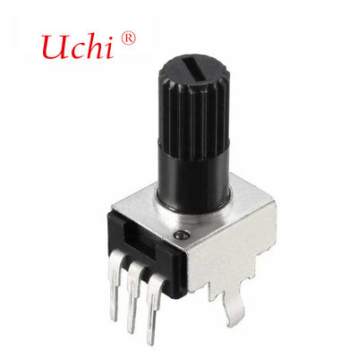 Potenziometro rotativo a film di carbonio regolabile RV09 monovolt 10K 12,5 mm