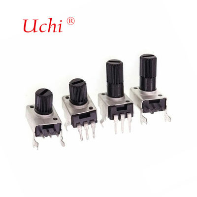 Potenziometro rotativo a film di carbonio regolabile RV09 monovolt 10K 12,5 mm