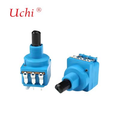 WH116AK Soild Copper Shaft Rotary Dimming Potentiometer With 10A Push-button Switch
