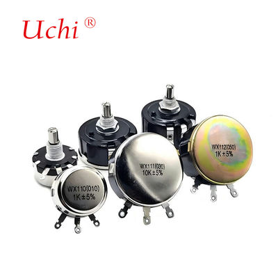 Potenziometro avvolto a giro singolo WX111 Resistore regolabile 1w Potenziometro rotativo di precisione