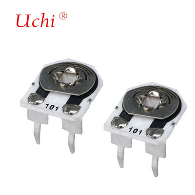 Potenziometro a giro singolo W206 in metallo e vetro smaltato, trimmer potenziometro da 0,25 watt