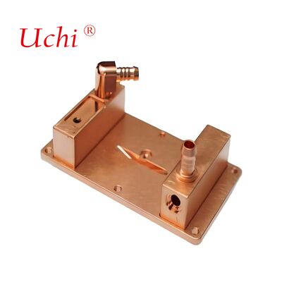 Discarica di calore in rame puro personalizzata per CPU raffreddatore d'acqua piastra fredda raffreddamento liquido