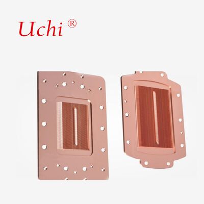 Dissipatori di calore in lega di alluminio-rame serie 6000, inclusi processi di taglio, piegatura, punzonatura e saldatura